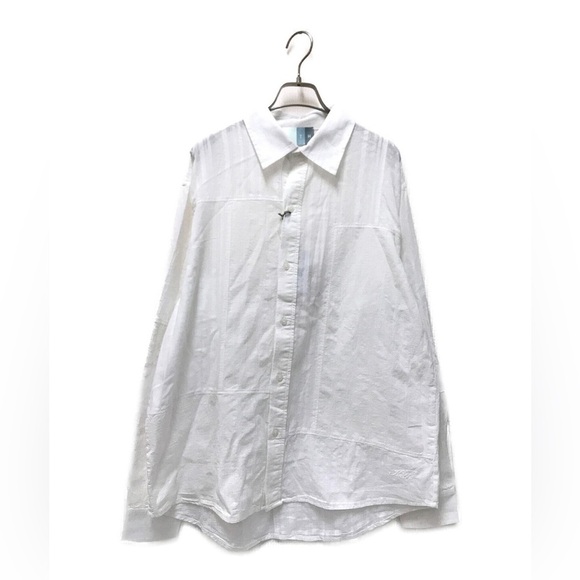 Kith Mixed Dobby Apollo Oxford Button Down Shirt size large - Picture 1 of 13